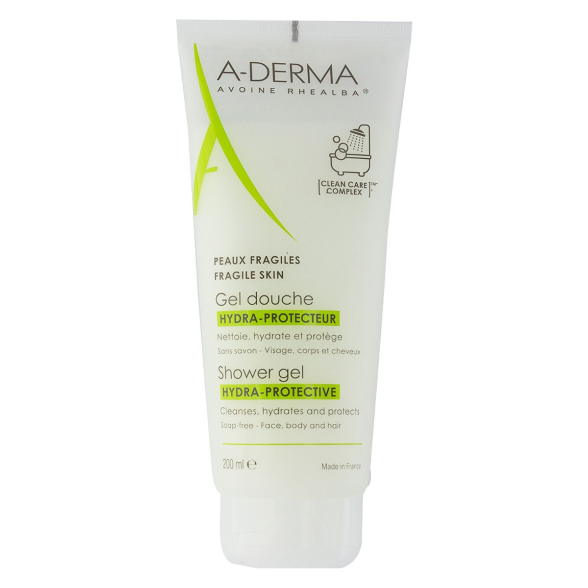 Gel rửa mặt A-Derma dịu nhẹ cho da 200ml Shower Gel Hydra-Protective