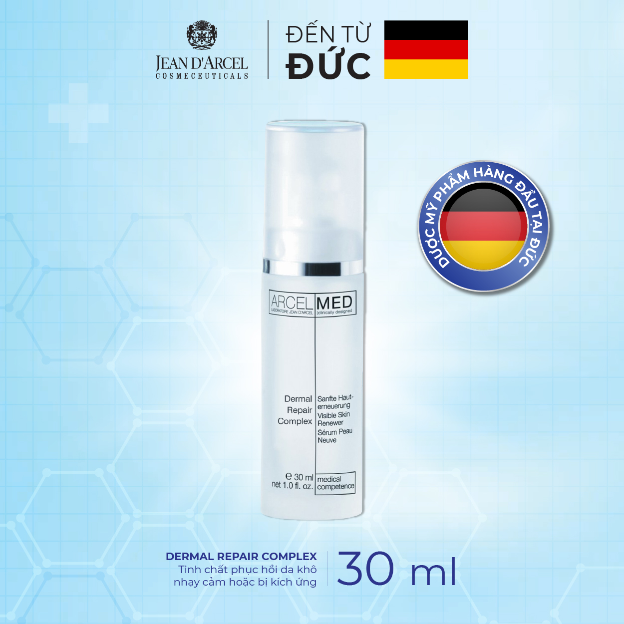 JDA20 Tinh chất giúp phục hồi da khô,nhạy cảm hoặc bị kích ứng 30ml - J20 (hộp)