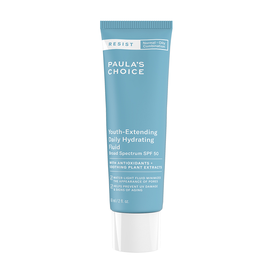 YOUTH-EXTENDING DAILY HYDRATING FLUID BROAD SPECTRUM SPF50 60ml